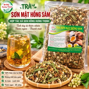 1kg Trà sơn mật hồng sâm Sơn La