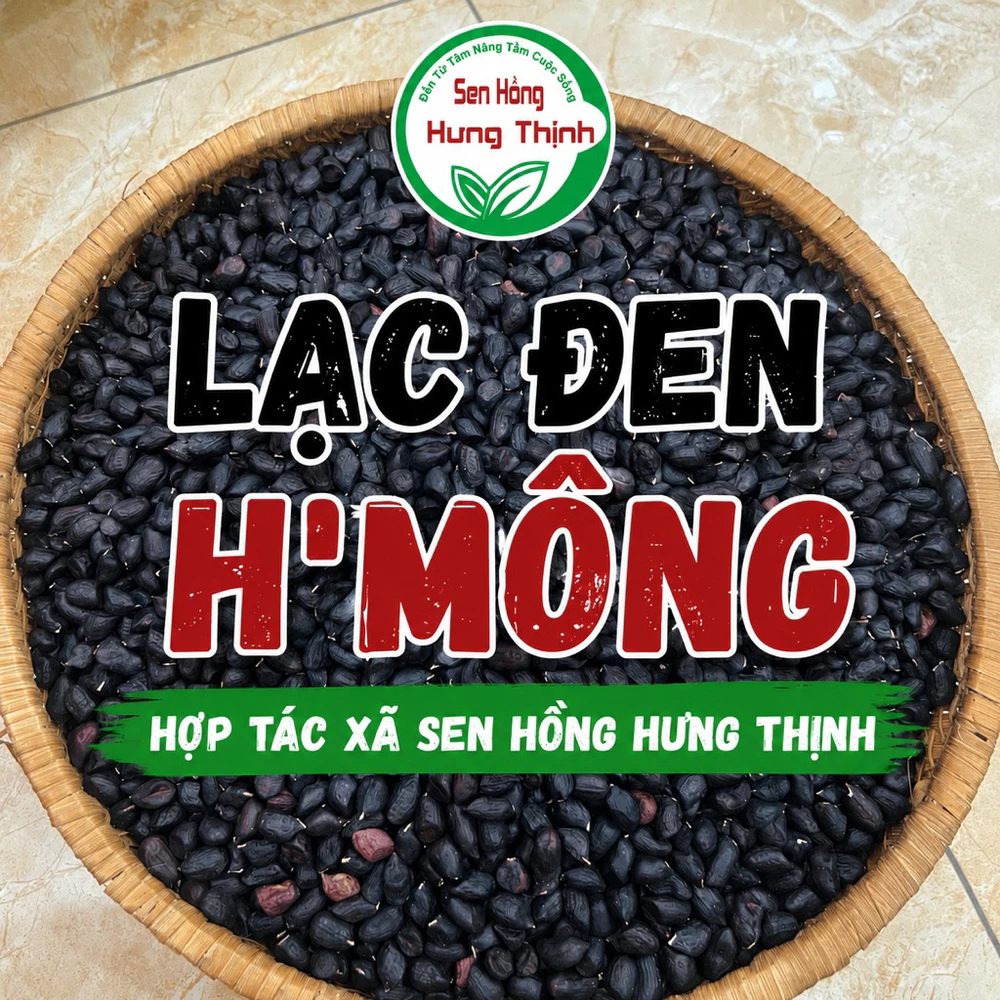 1kg Lạc đen H'Mông - Ảnh 4