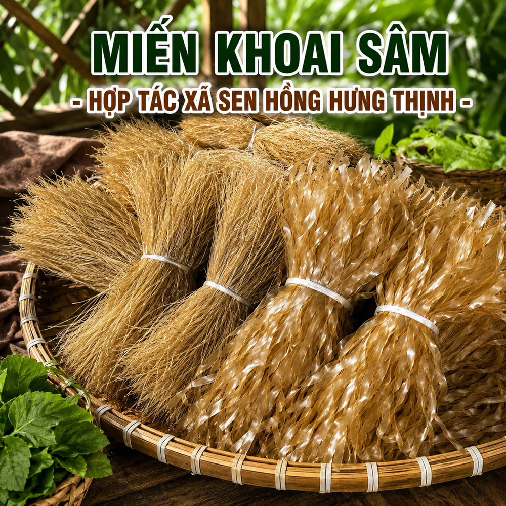 1kg Miến khoai sâm Sơn La sợi to