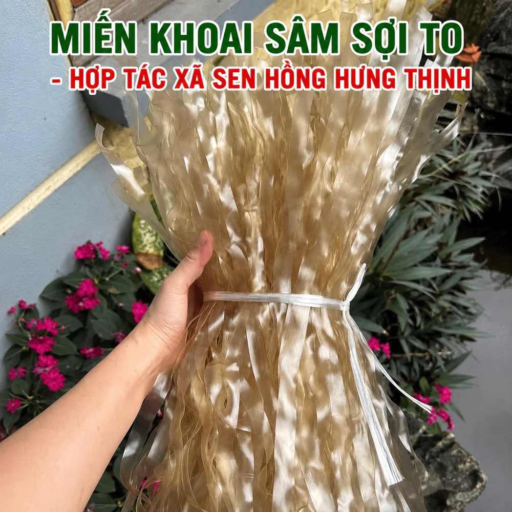 1kg Miến khoai sâm Sơn La sợi to - Ảnh 2