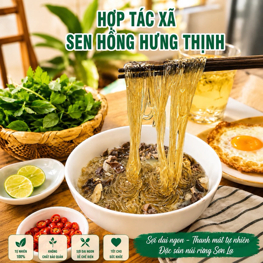 1kg Miến khoai sâm sợi nhỏ - Ảnh 3