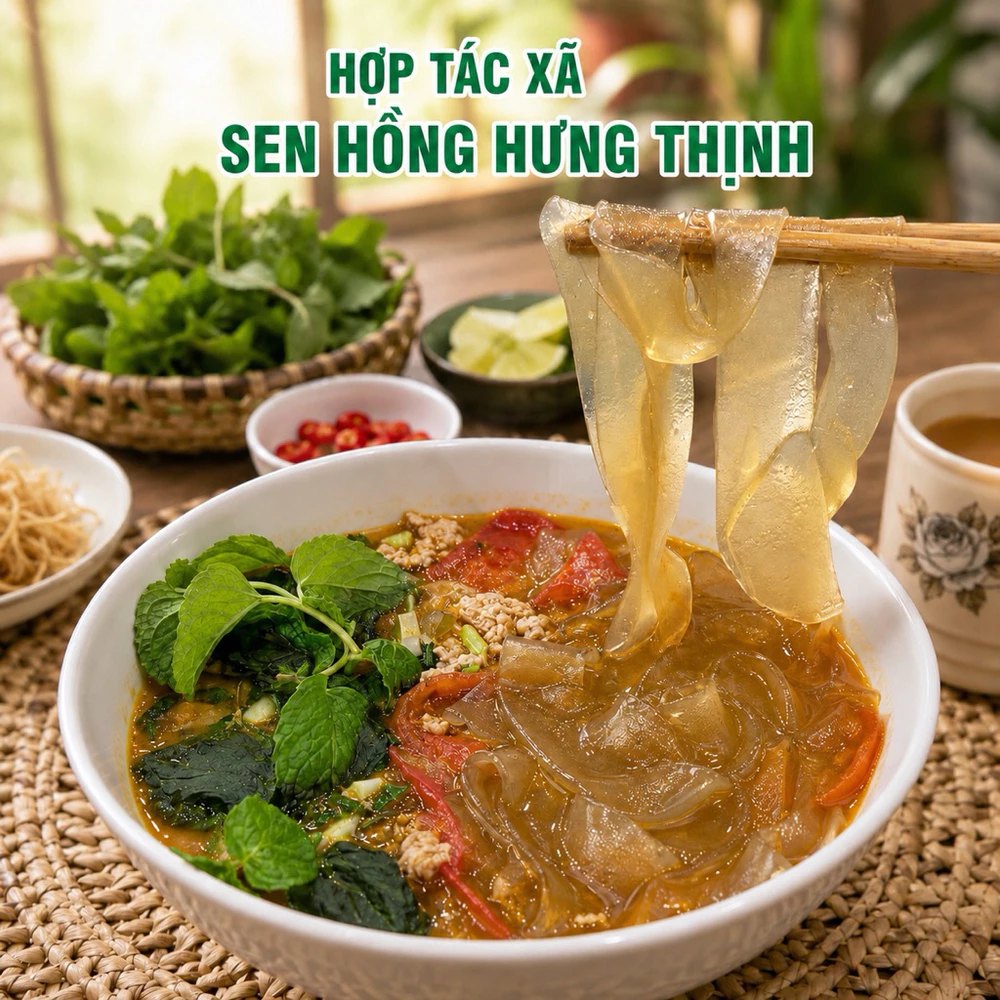 1kg Miến khoai sâm Sơn La sợi to - Ảnh 3