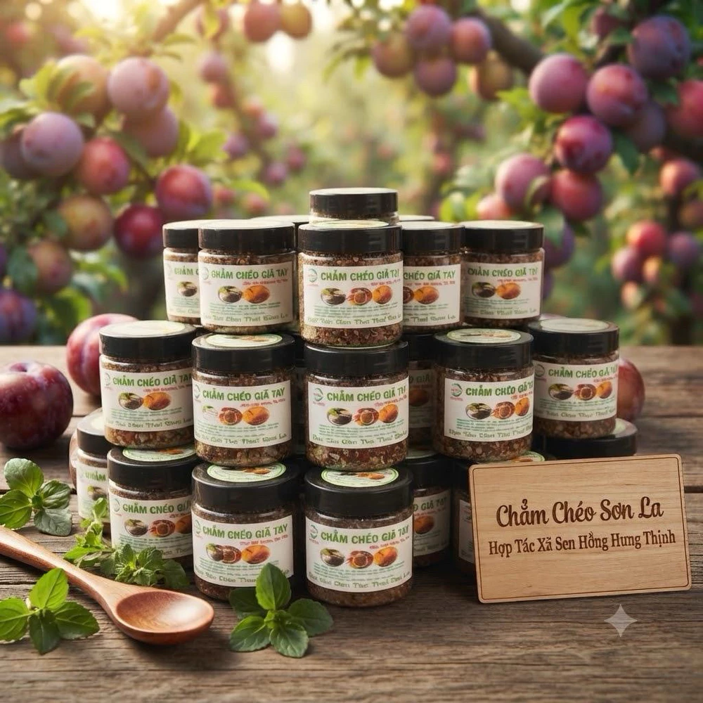 Combo chẩm chéo giã tay Sơn La - 1 khô 1 ướt - Ảnh 4