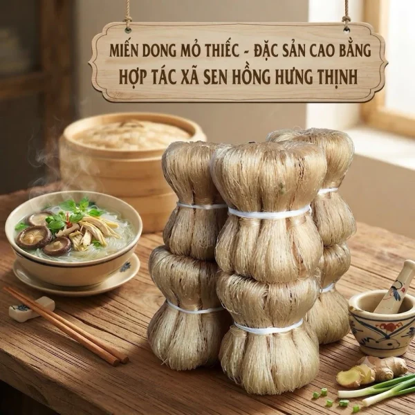 1kg Miến dong Mỏ Thiếc Cao Bằng