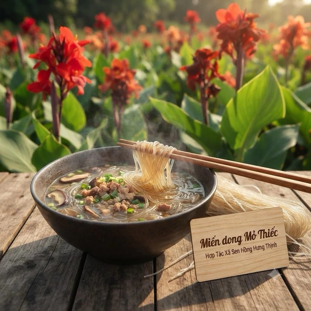 1kg Miến dong Mỏ Thiếc Cao Bằng - Ảnh 3