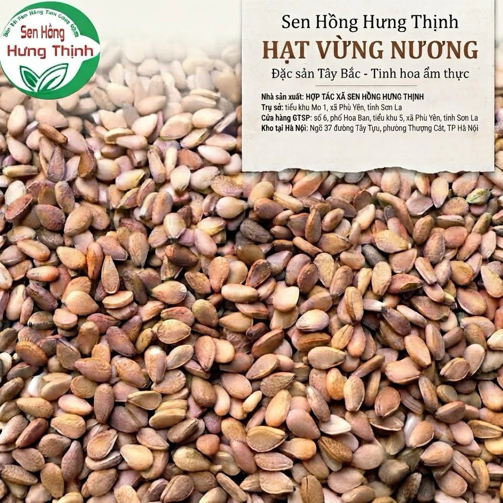 300gr Hạt vừng nương Sơn La - vừng vàng - Ảnh 3