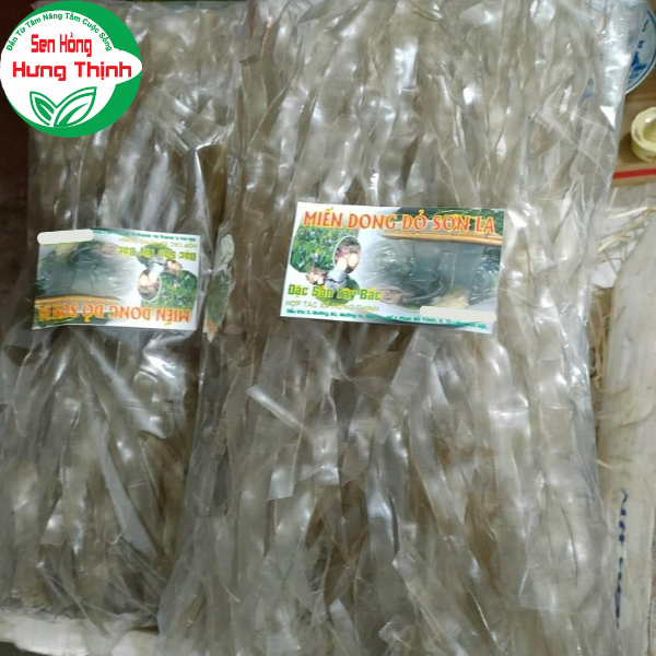 Miến Dong Đỏ Sợi To Thái Tay Sơn La: Tinh Hoa Tây Bắc & Quy Trình Sản Xuất Chuẩn Sạch Vệ Sinh